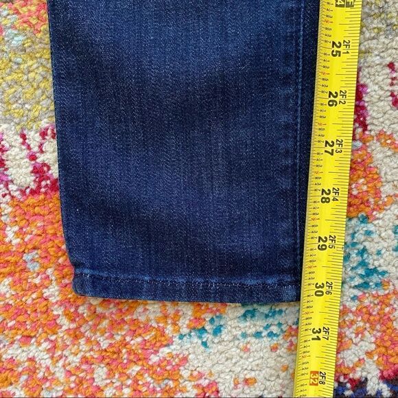 Hudson Dark Wash Mid Rise Skinny Jeans - Picture 12 of 12